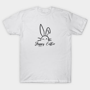 Happy easter cute simple illustration T-Shirt